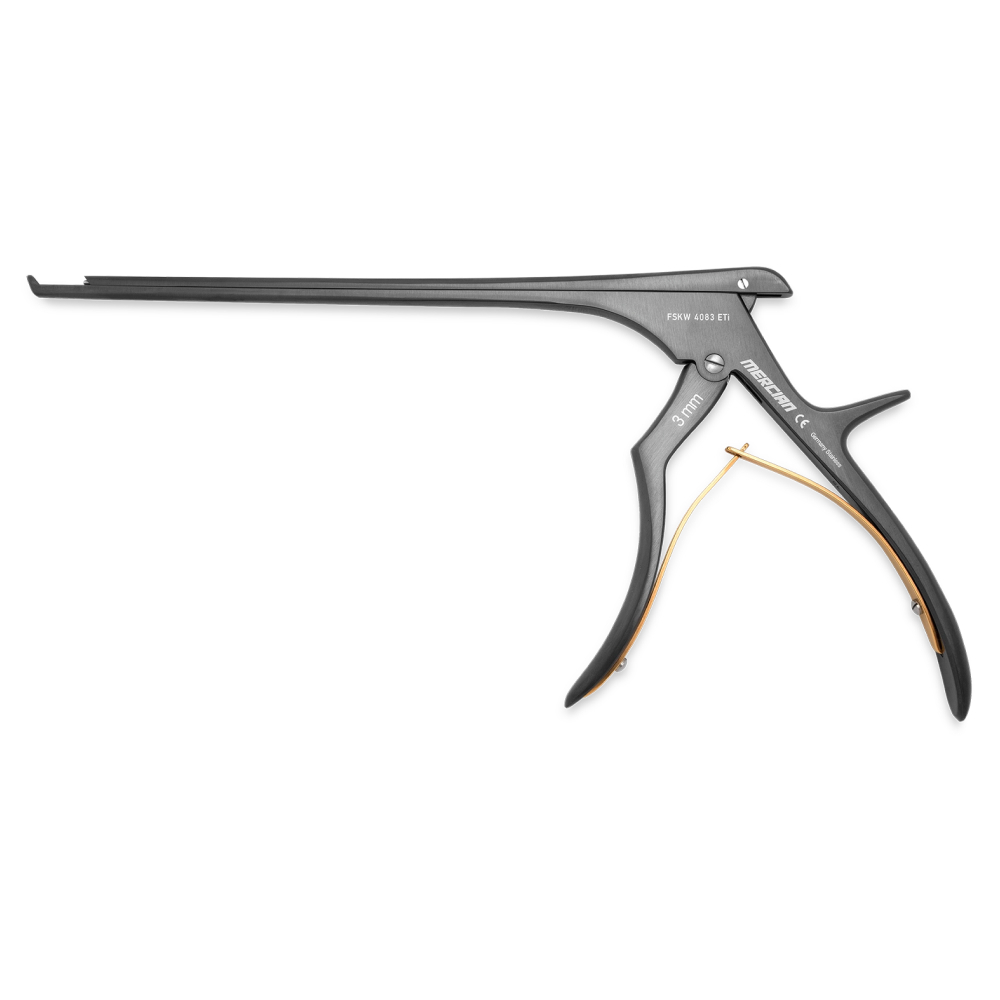 مثقاب كيريسون لإزالة الصفيحة الفقرية ذو الفتحة العريضة متوفر لدى شركة ميرسيان الجراحية